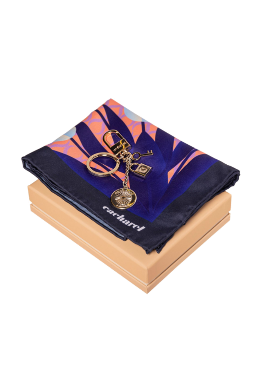 Parure Alix (porte-clefs & foulard)