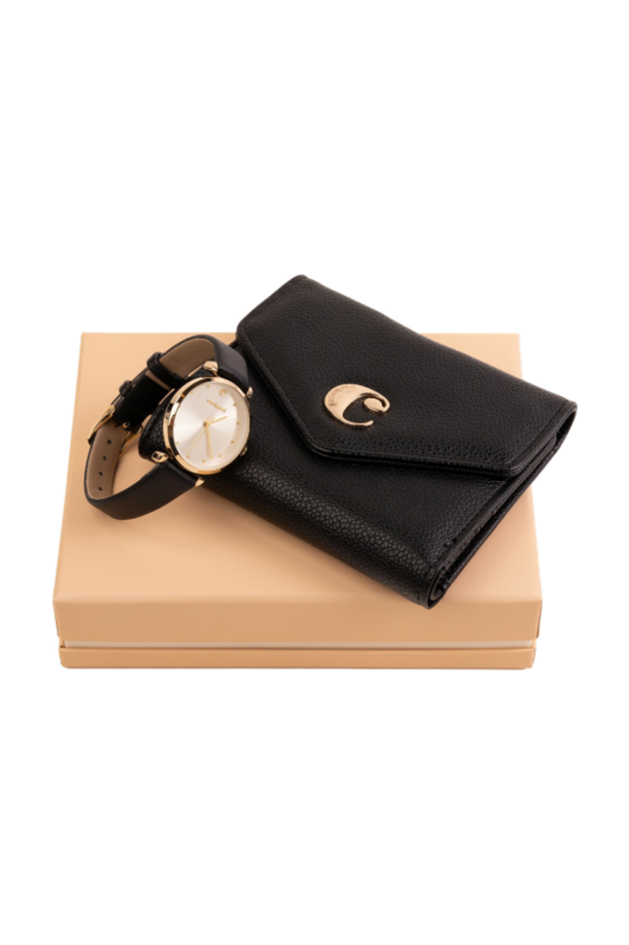 Set Cacharel Black (brieftasche & armbanduhr)