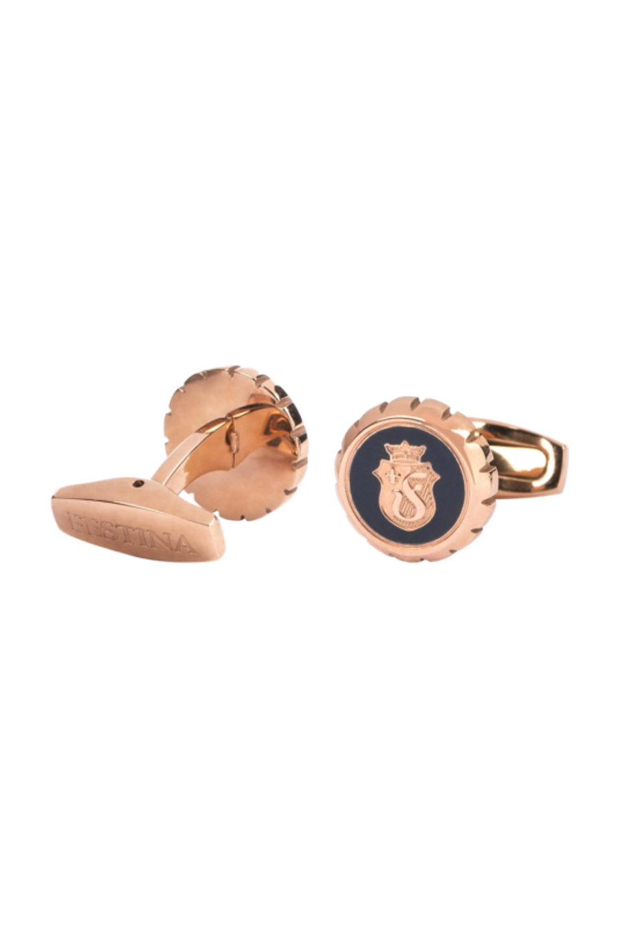Gemelli Chronobike Navy & Rosegold
