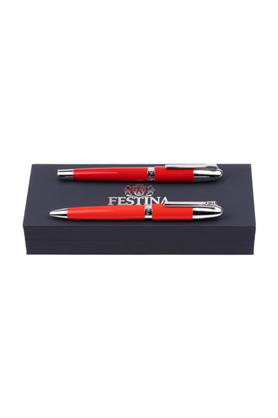 Set Classicals Chrome Red (kugelschreiber & füllfederhalter)