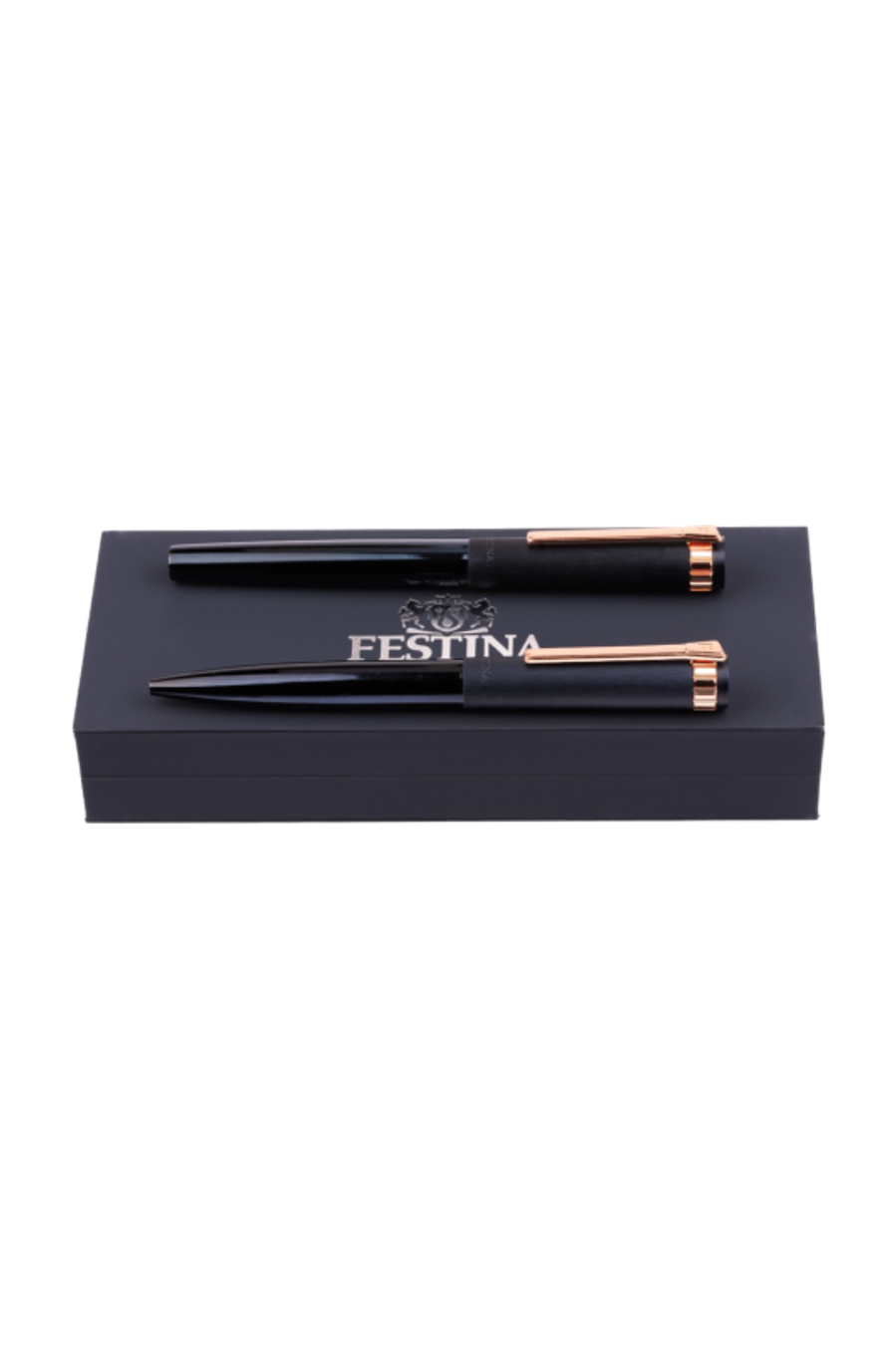 Set Prestige Rose Gold Navy (kugelschreiber & tintenroller)
