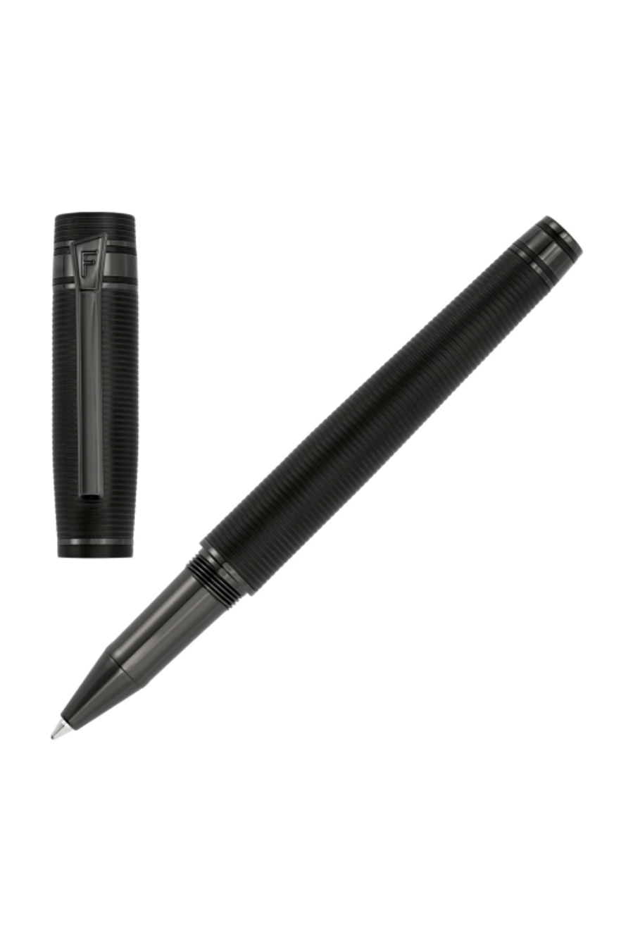 Penna Rollerball Bold Stripe Black