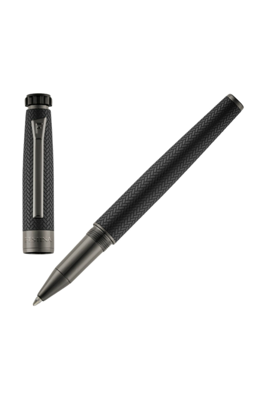 Penna Rollerball Interlace Black