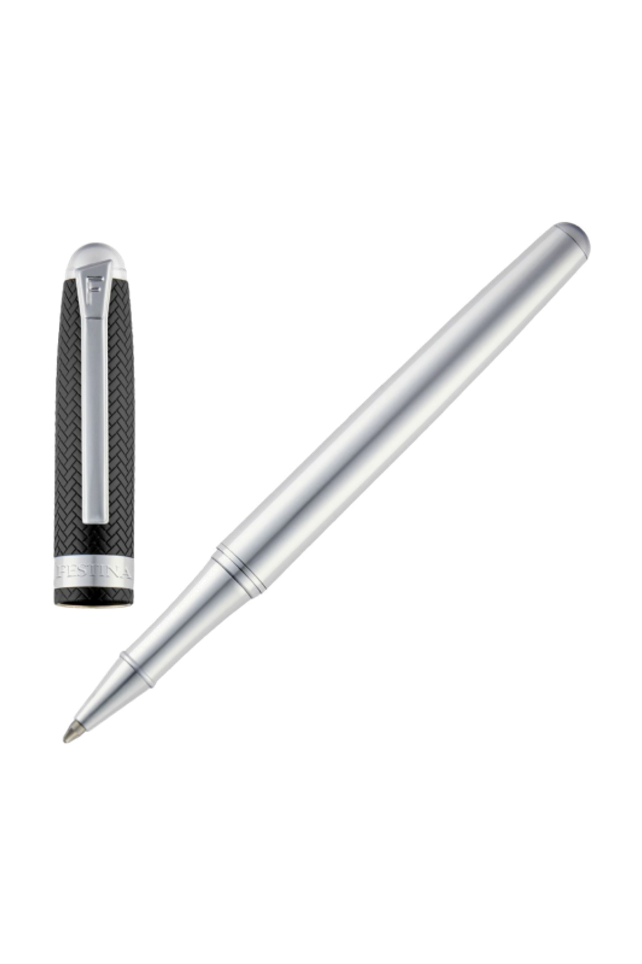 Penna Rollerball Classicals Interlace Chrome