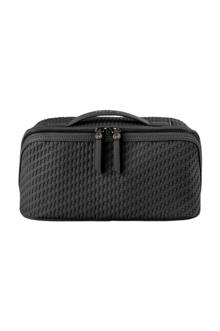 Toiletry Bag Interlace Black
