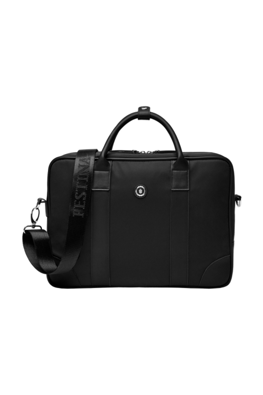 Aktentasche Button Black