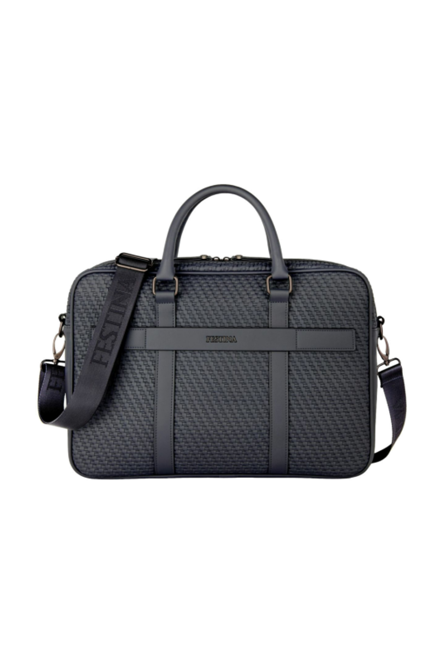 Borsa Documento Interlace Navy