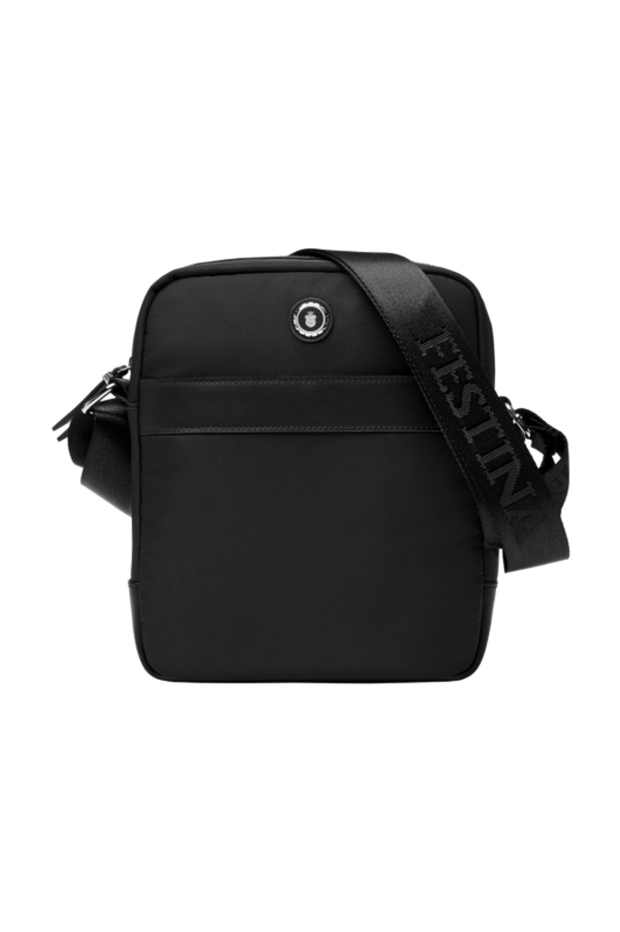 Reporter Tasche Button Black