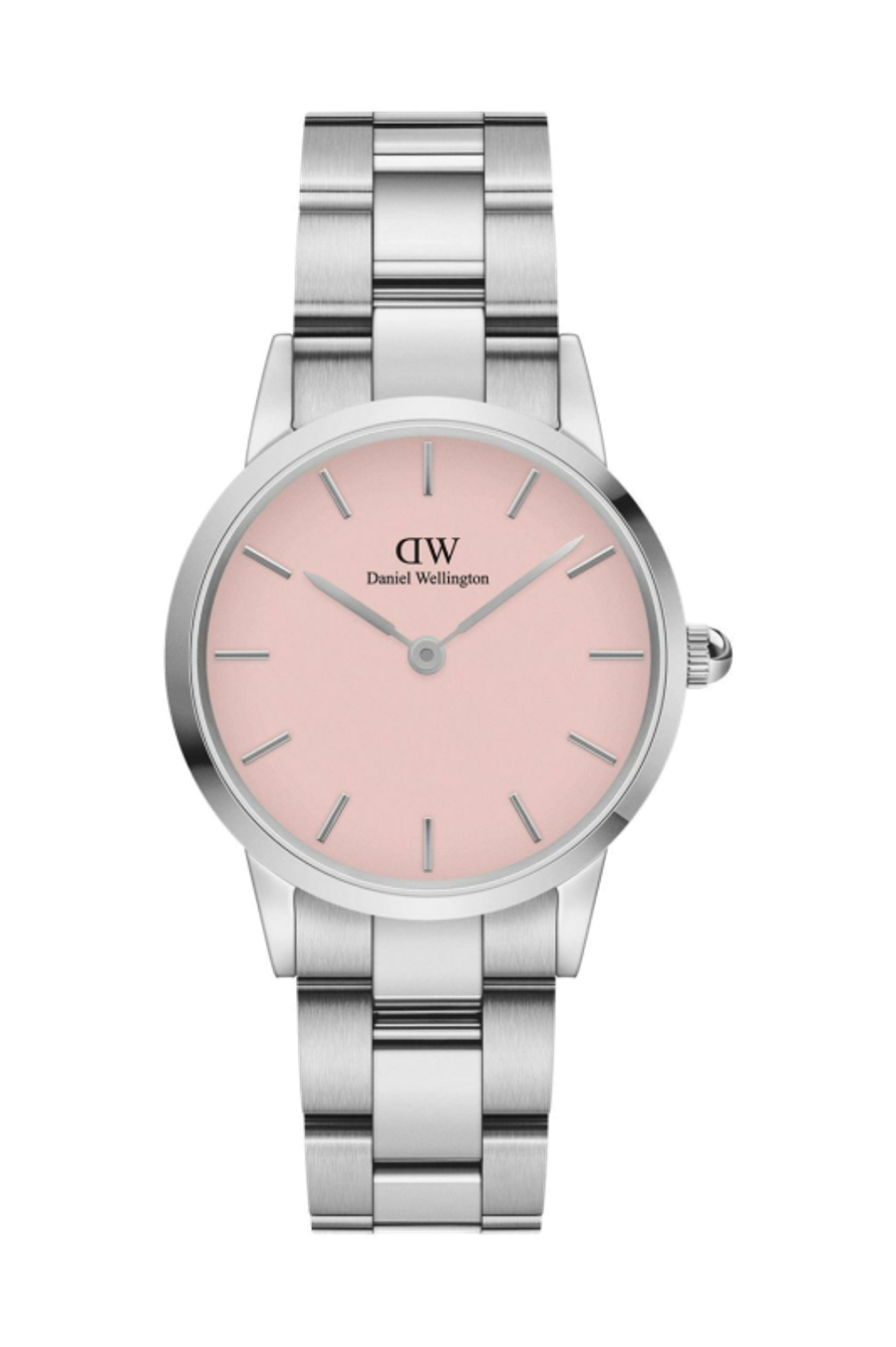 Orologio Iconic Link Silver&Pastel-pink D28