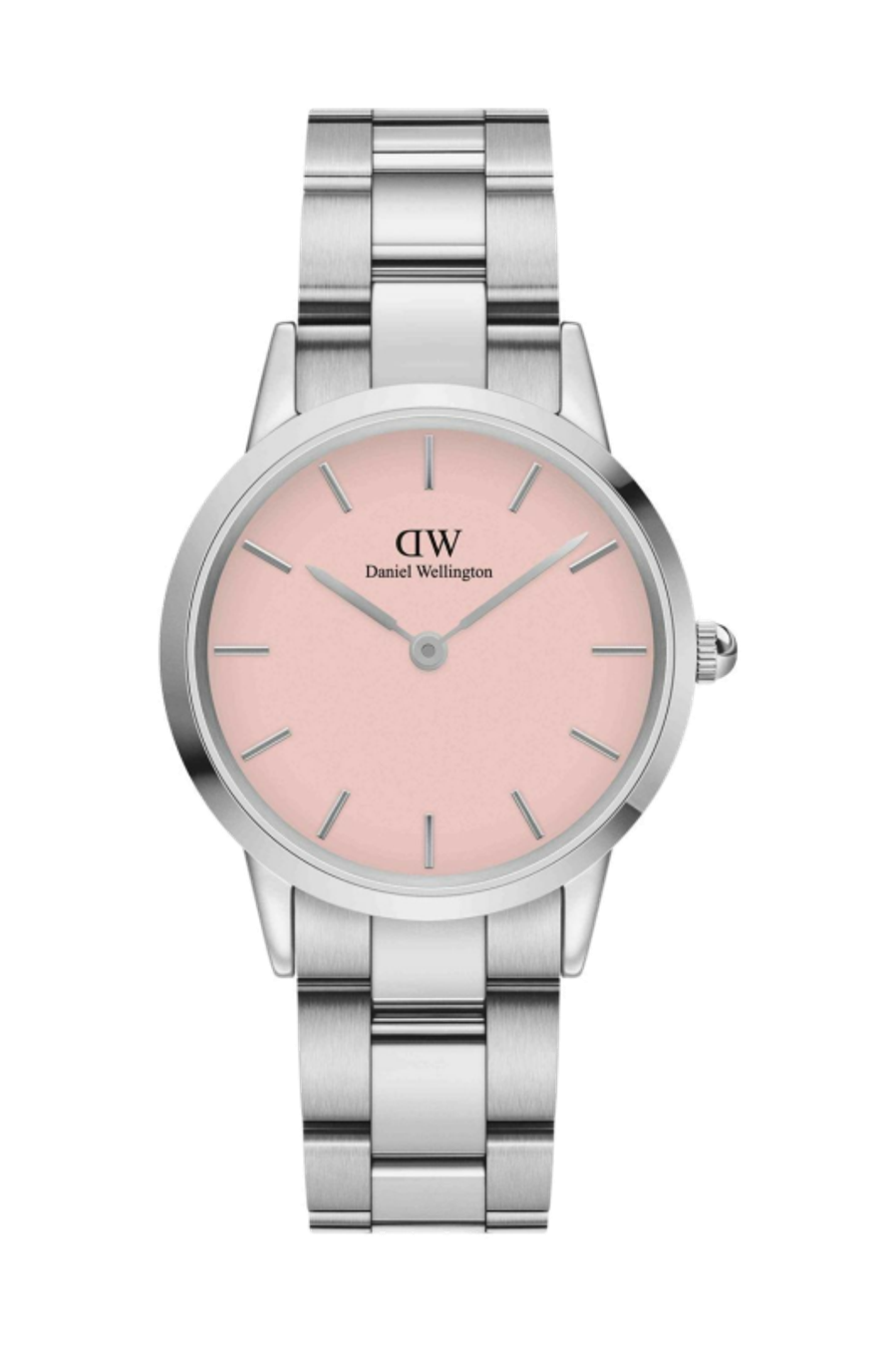 Armbanduhr Iconic Link Silver&Pastel-pink D32