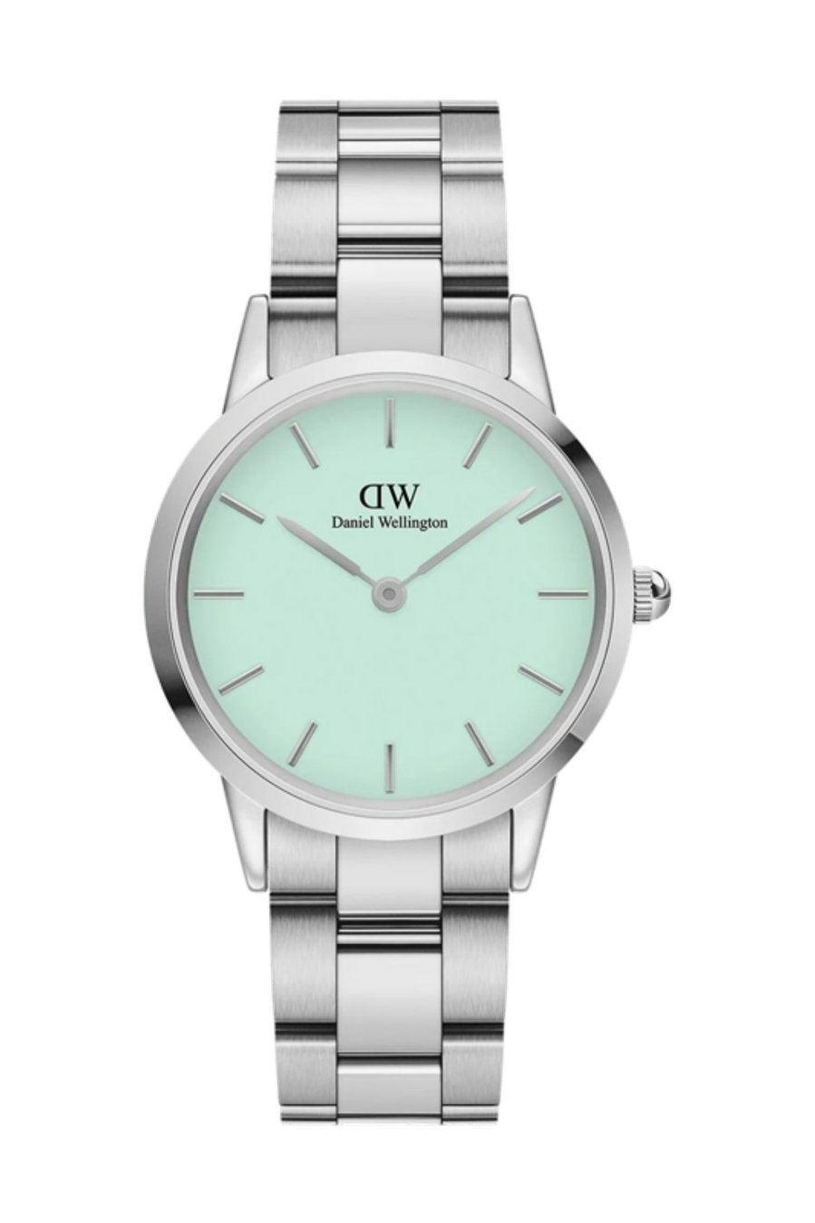 Orologio Iconic Link Silver&Pastel-green D32