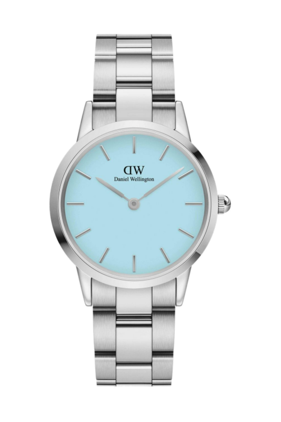 Orologio Iconic Link Silver&Pastel-blue D32
