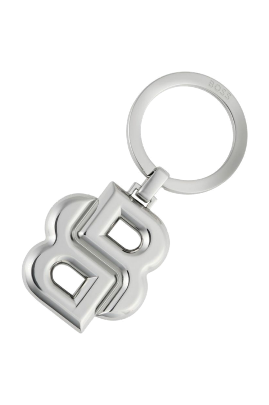 Schlüsselring Double B Shinny Chrome