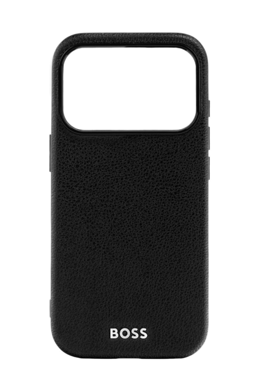 Case for iPhone 17 Pro Grained Black