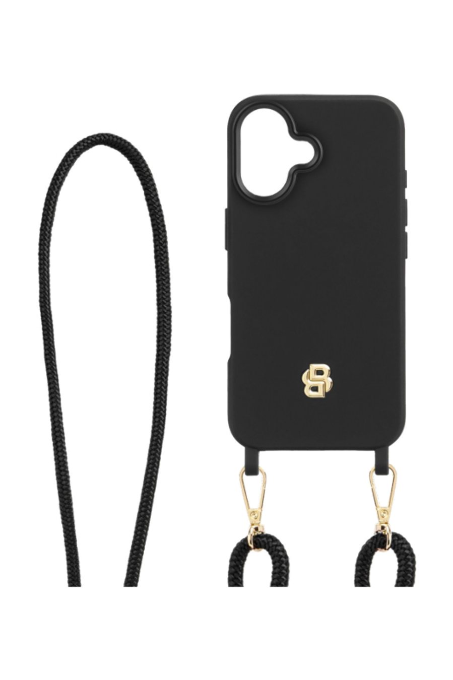 Case for iPhone 17 Double B Black & Gold