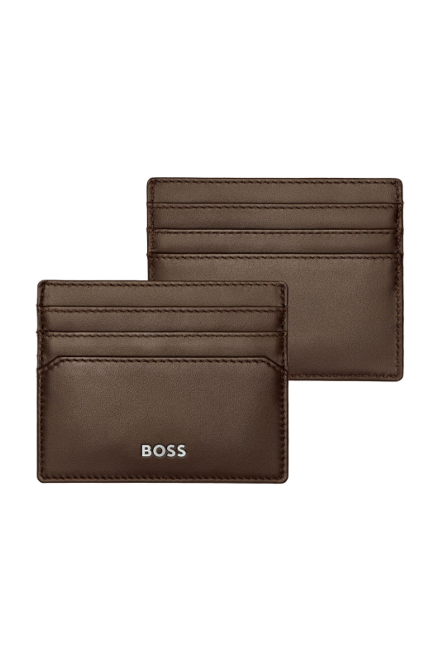 Porta card Classic Smooth Brown