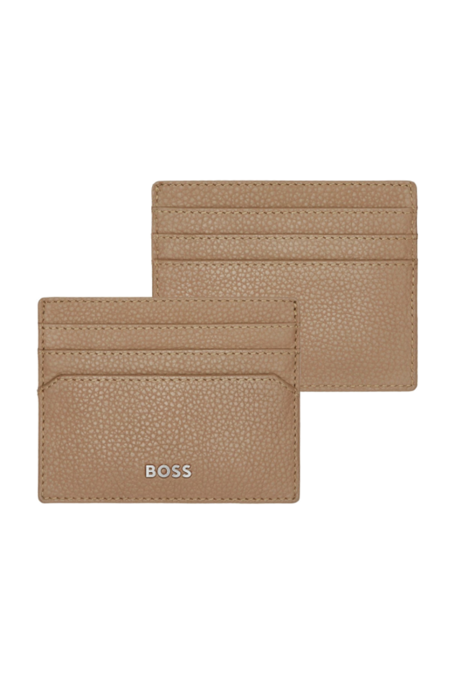 Porte-cartes Classic Grained Camel