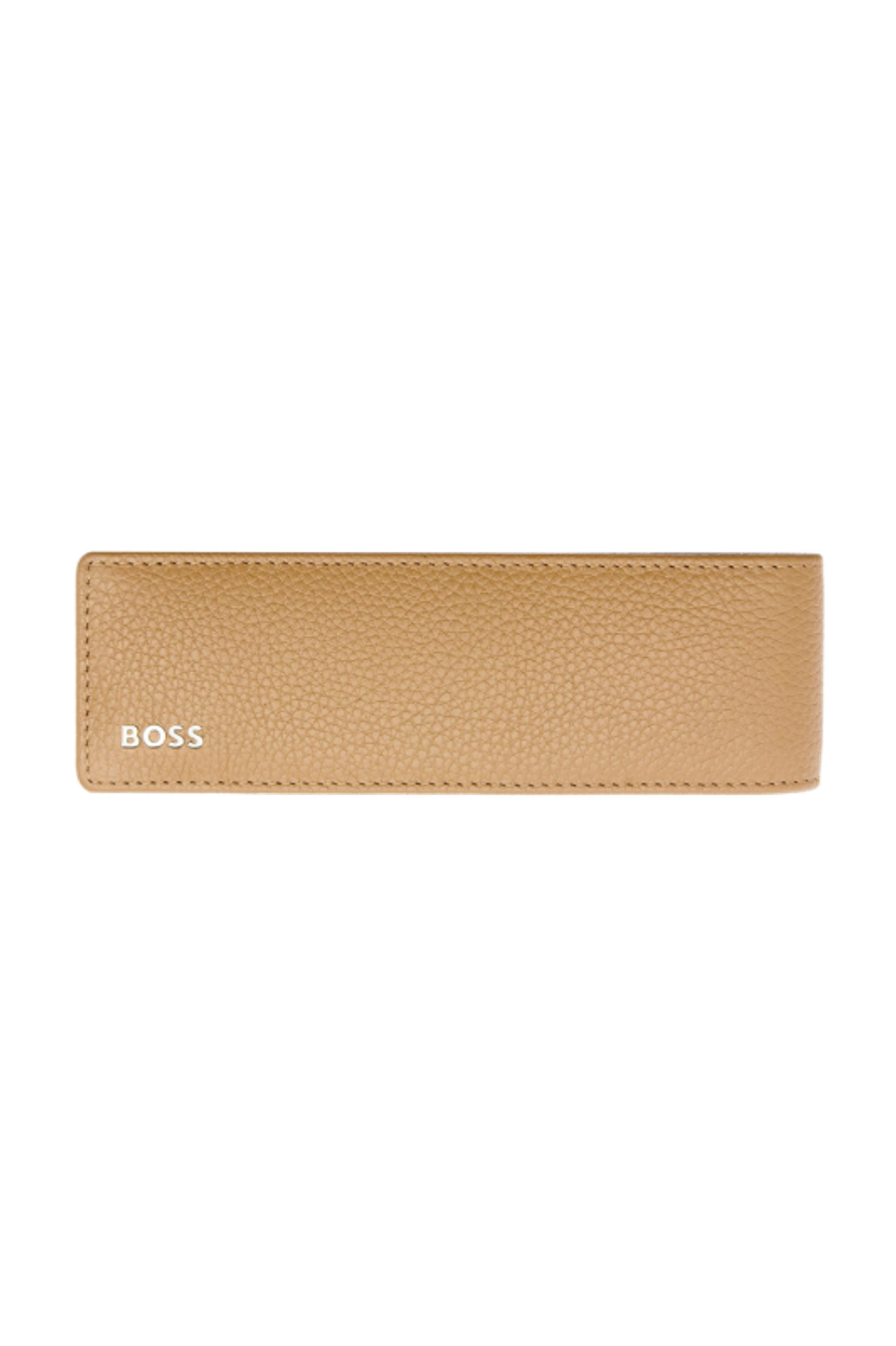 Schreibgeräteetui Classic Grained Camel