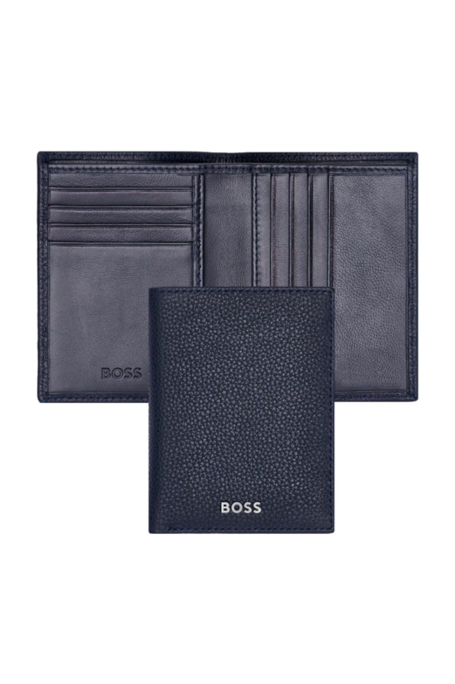 Doppelkartenhalter Classic Grained Navy
