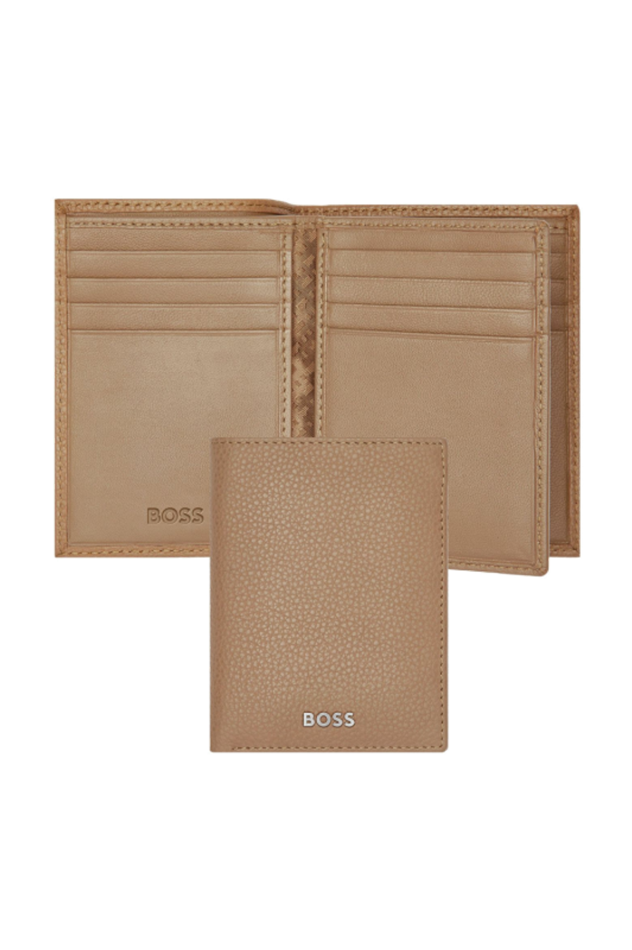 Trifold Kartenhalter Classic Grained Camel