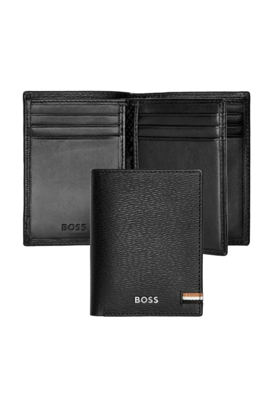 Porte-cartes Trifold Iconic Black