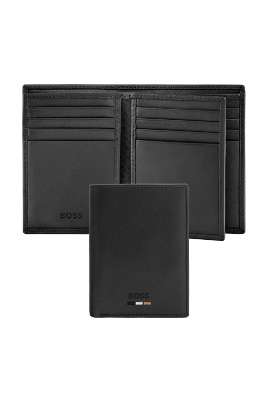 Porte-cartes Flap Emblematic Black