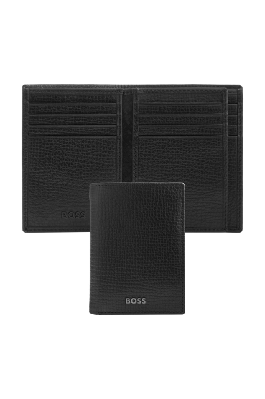 Kartenetui mit Umschlag Grid Black