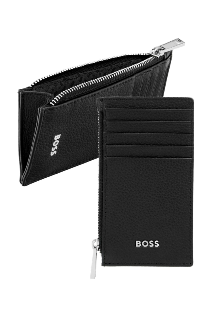 Porta card Classic Grained Black