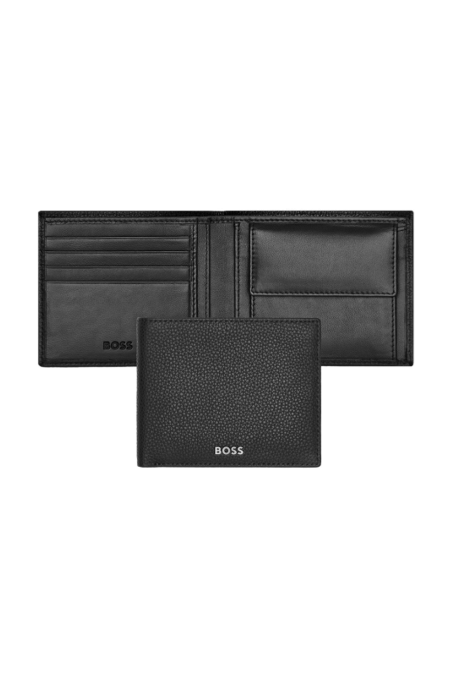 Brieftasche & geldbörse Classic Grained Black