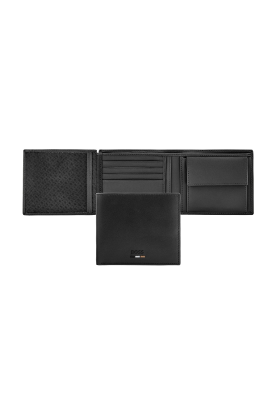 Portafoglio con porta monete Emblematic Black