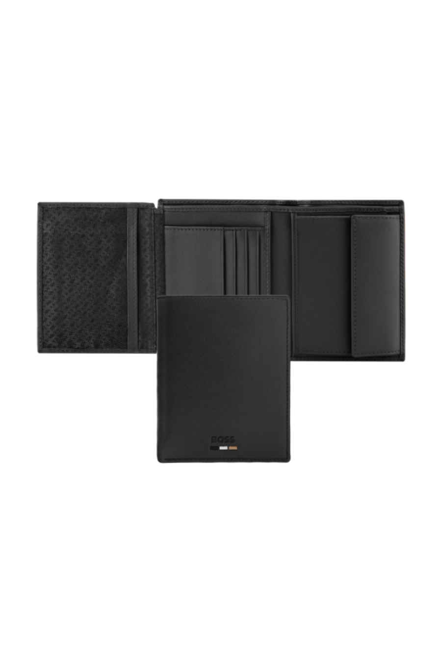 Portafoglio con porta monete Emblematic Black