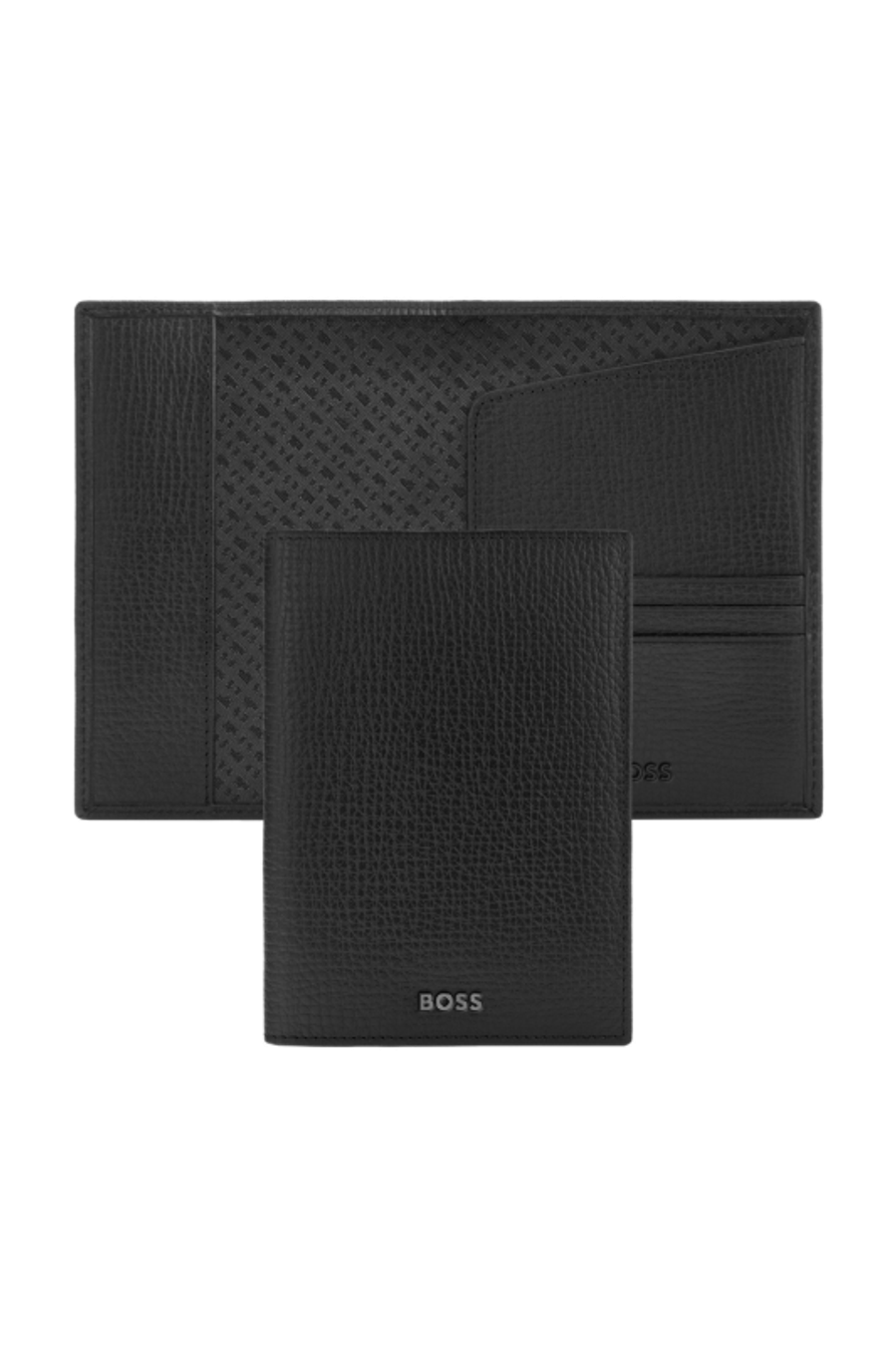 Passport holder Grid Black