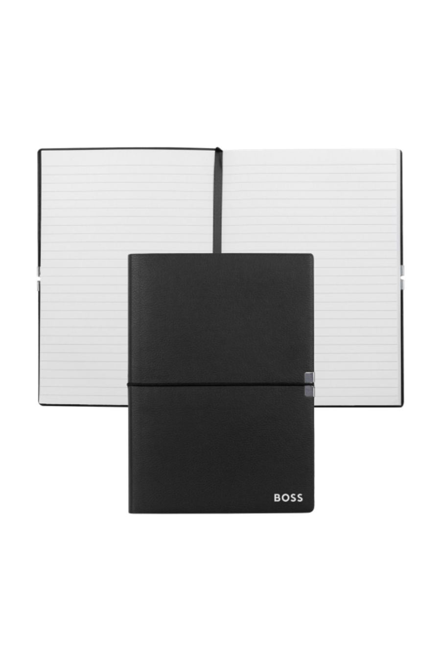 Notizblock A5 Elegance Black Lined
