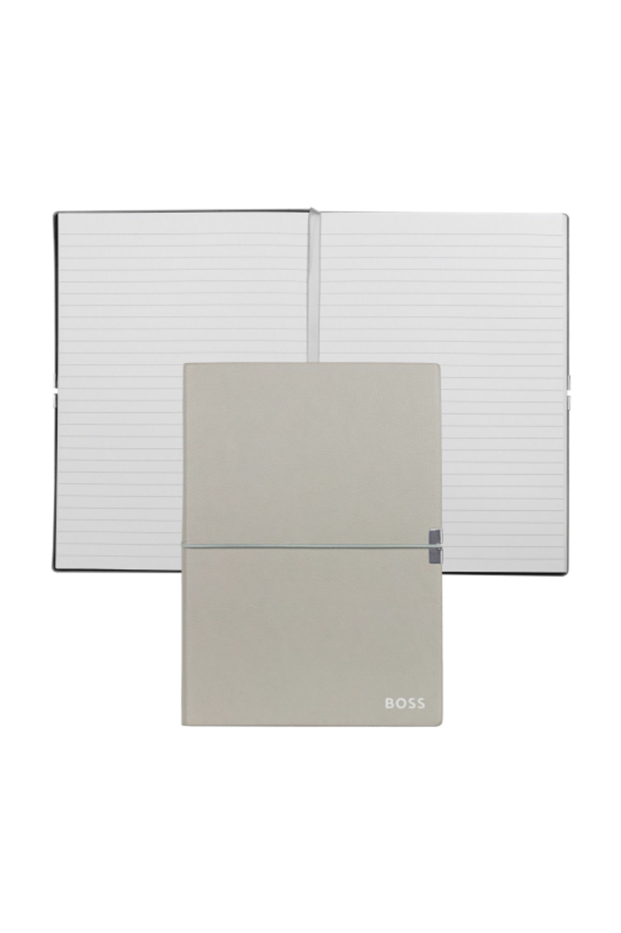 Notizblock A5 Elegance Grey Lined
