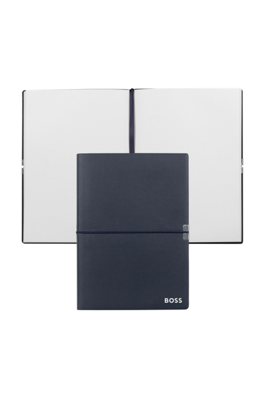 Notizblock A5 Elegance Navy Plain