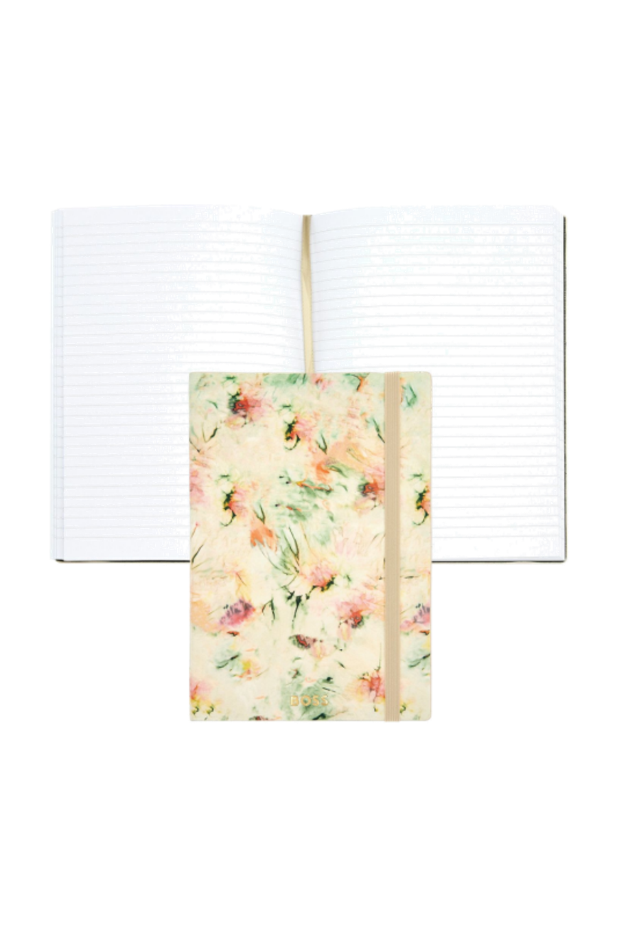 A5 Notizbuch Tie-dye Flower Cream Lined
