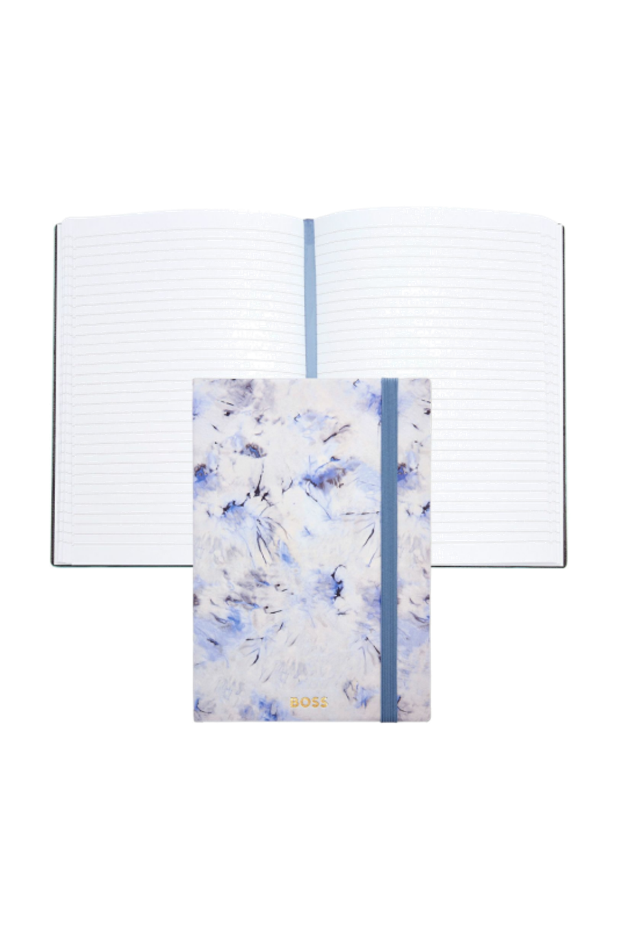 A5 Notizbuch Tie-dye Flower Violet Lined