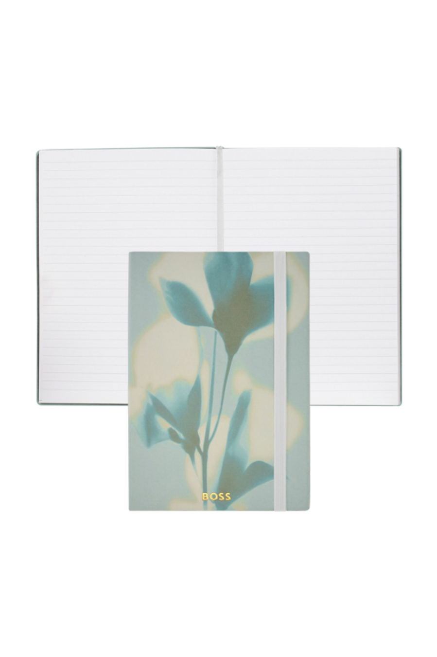 Blocchetto Appunti A5 Holographic Flower Light Green Lined
