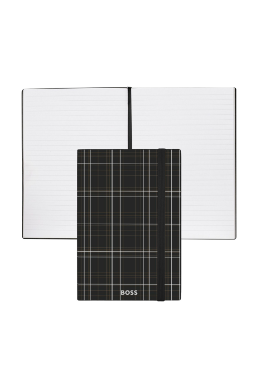 Blocchetto Appunti A5 Checkered Black Lined