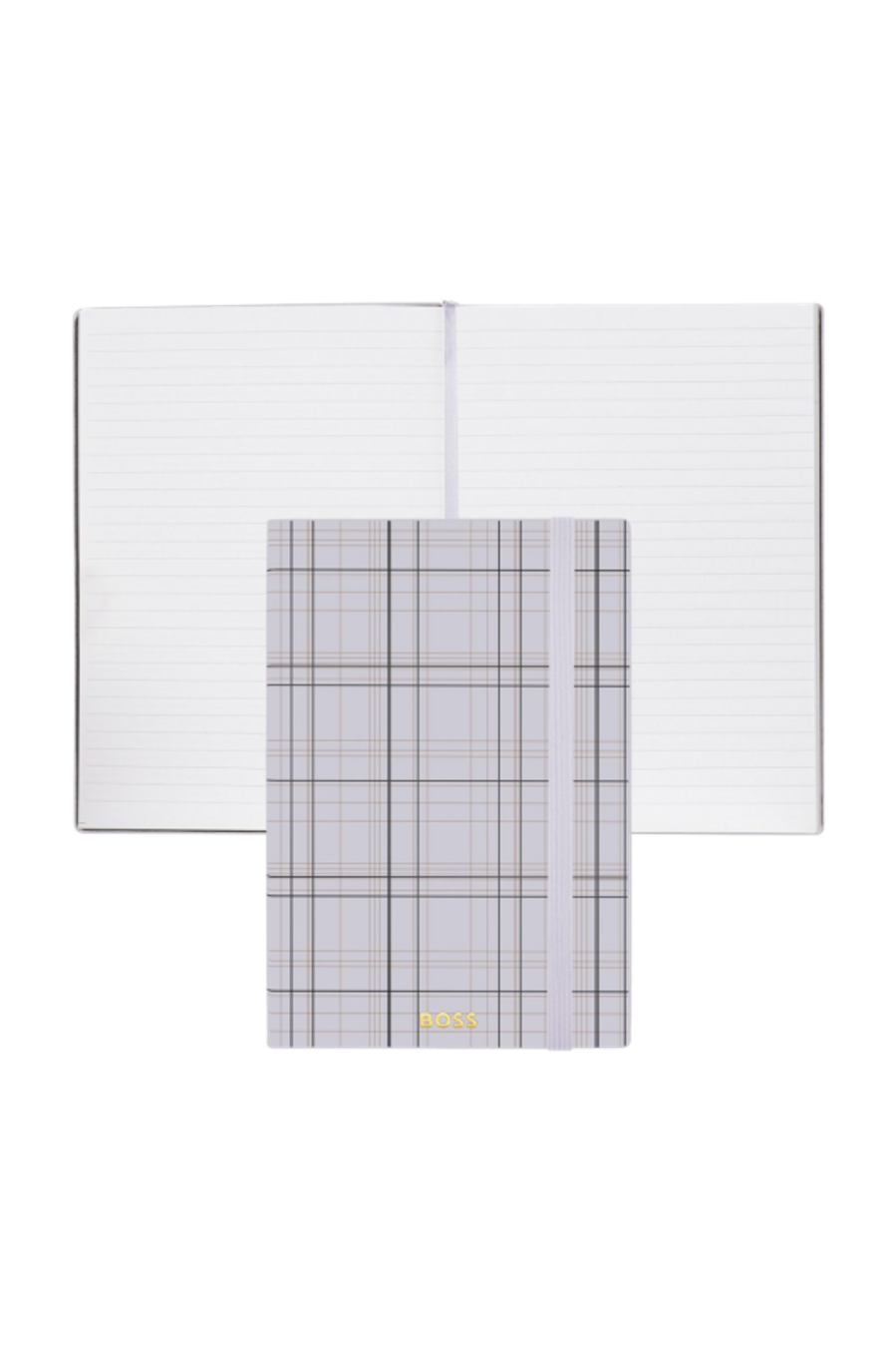Blocchetto Appunti A5 Checkered Lilac Lined