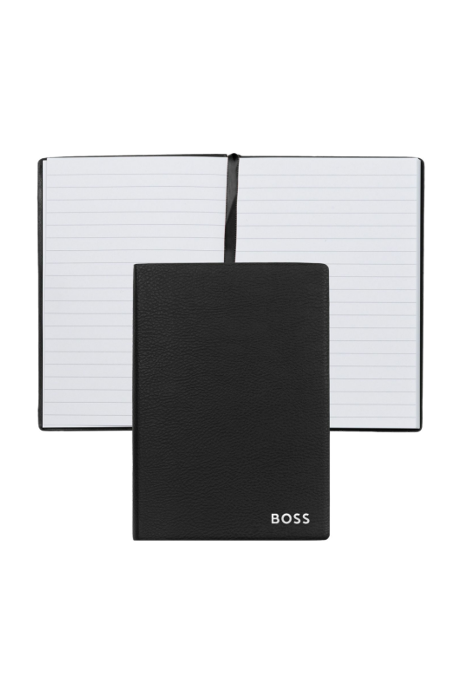 Notizblock A6 Essential Black Lined
