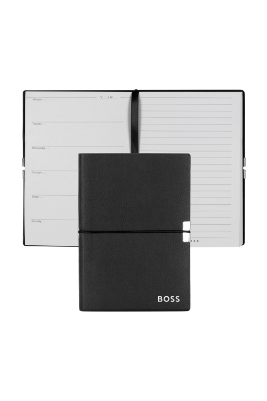 Notizblock A6 Elegance Black Agenda
