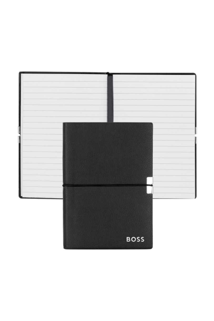 Notizblock A6 Elegance Black Lined