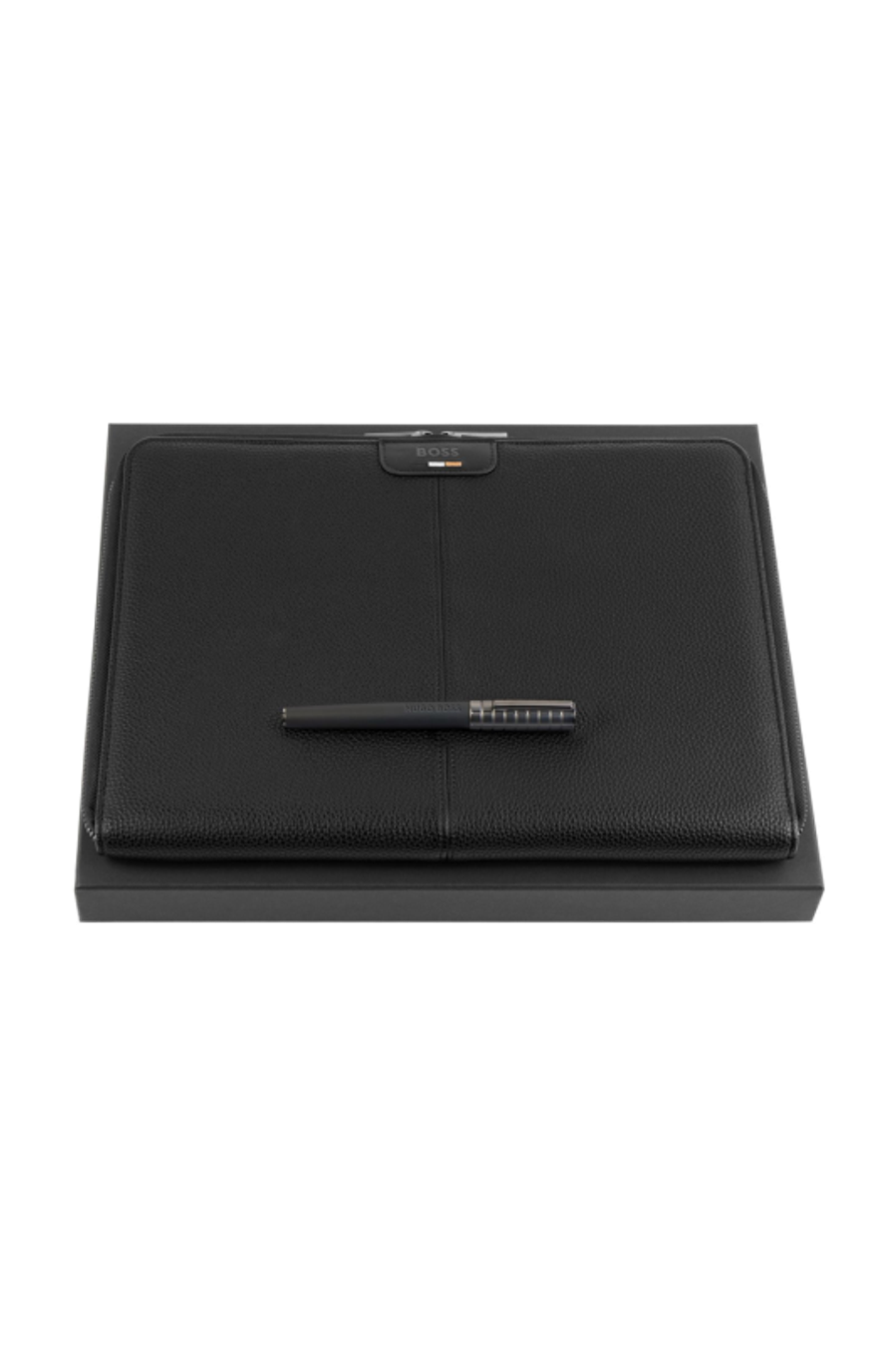 Parure HUGO BOSS (stylo roller & conférencier A4)