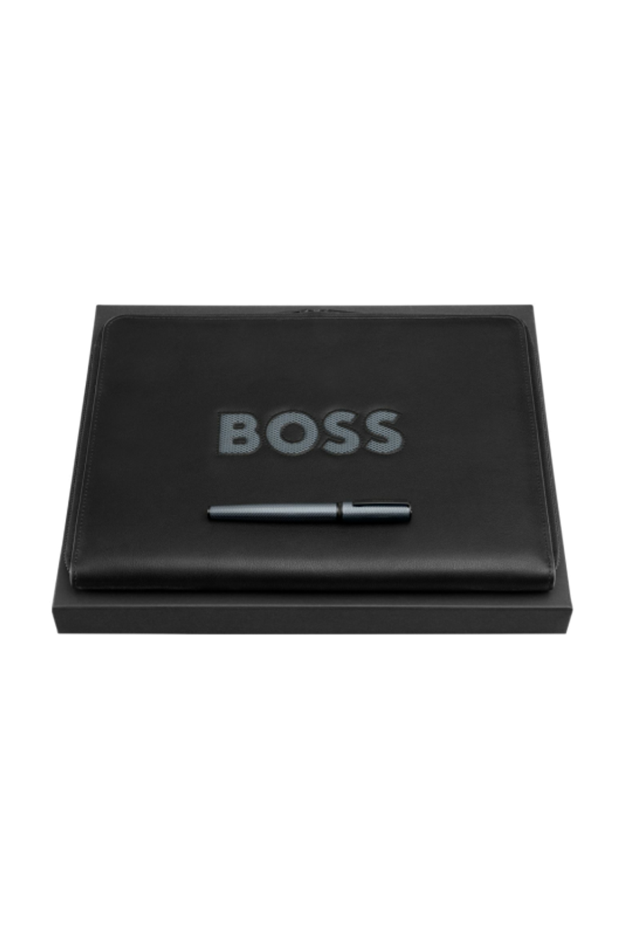 Parure HUGO BOSS (stylo roller & conférencier A4)