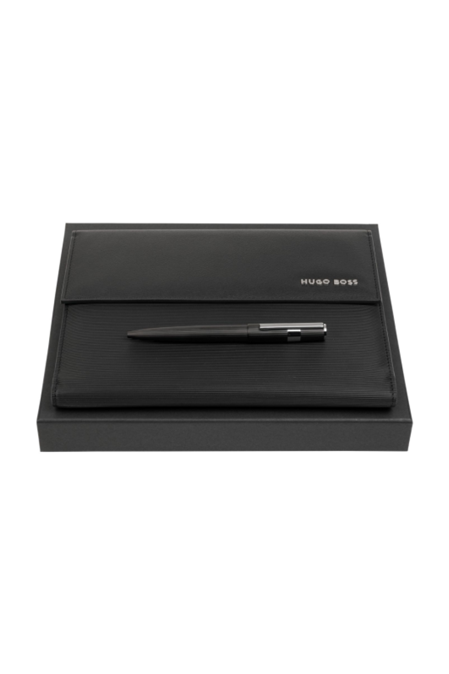 Parure HUGO BOSS (stylo bille & écritoire A5)