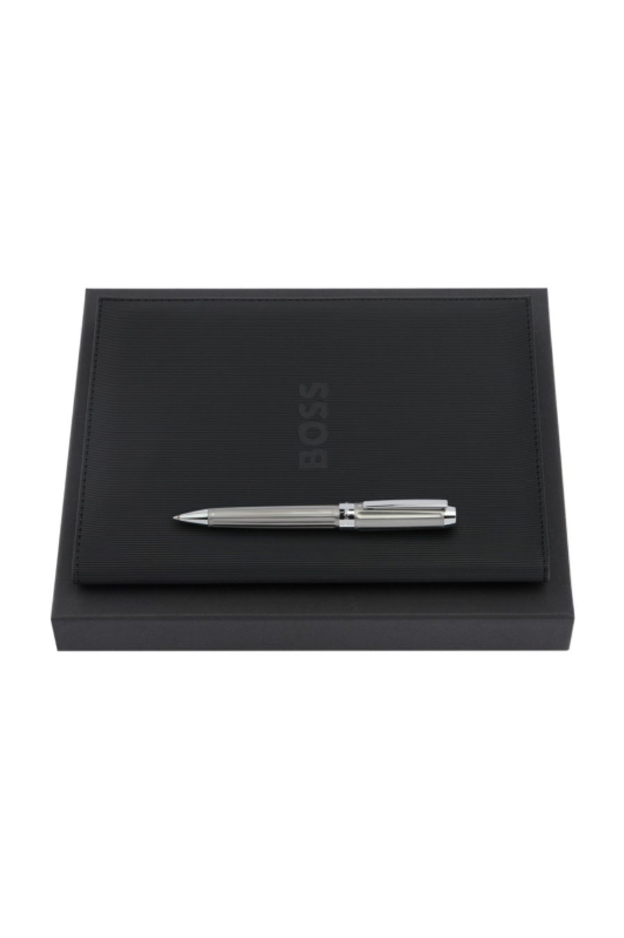 Set HUGO BOSS (kugelschreiber & A5 schreibmappe)