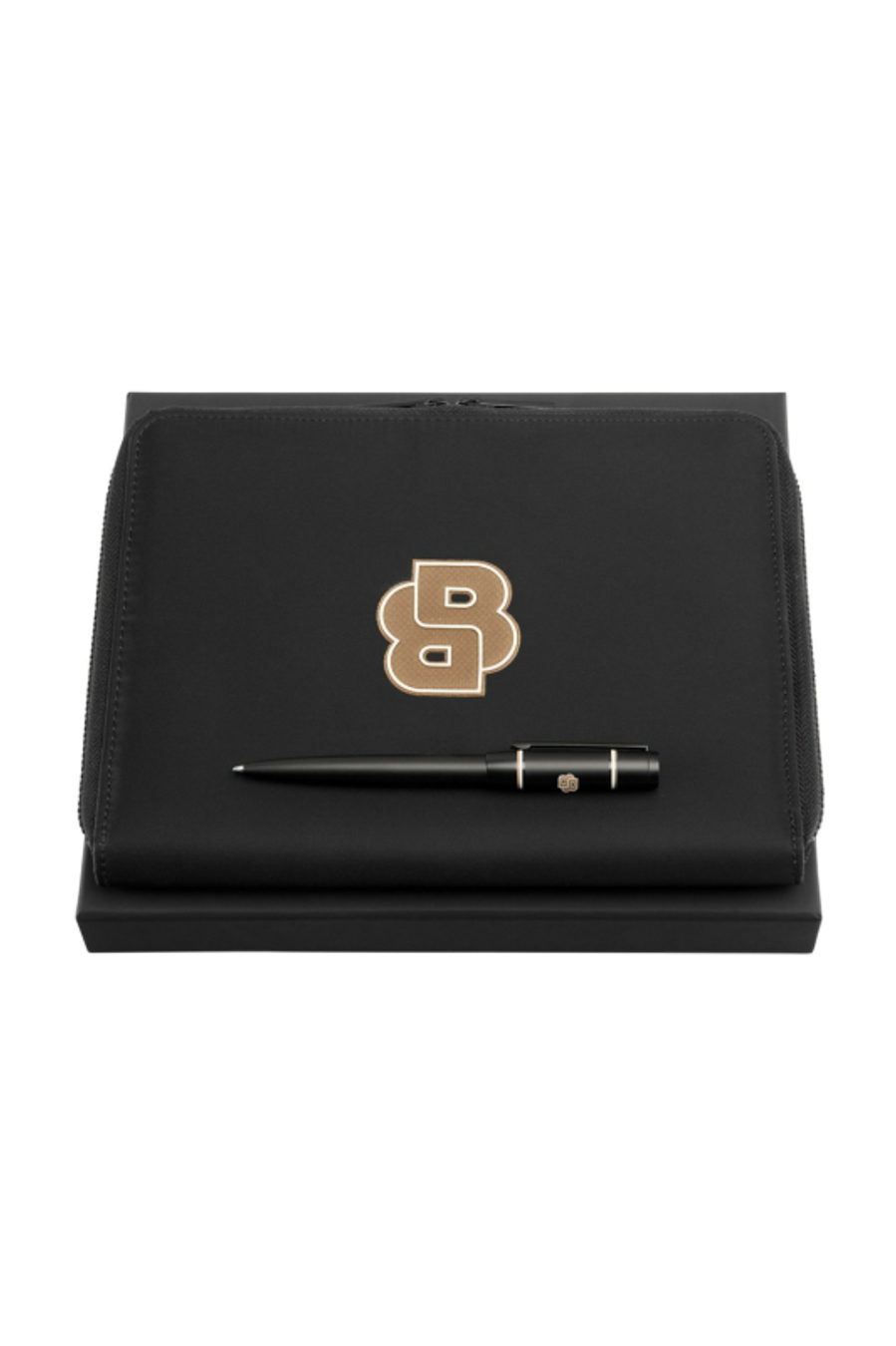 Set HUGO BOSS Black (kugelschreiber & A5 konferenzmappe)