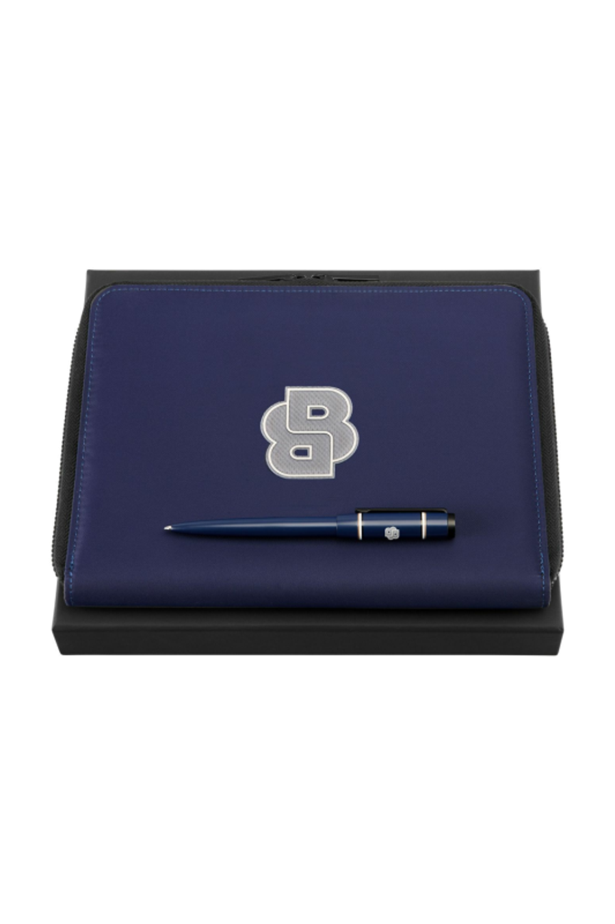 Set HUGO BOSS Navy (kugelschreiber & A5 konferenzmappe)
