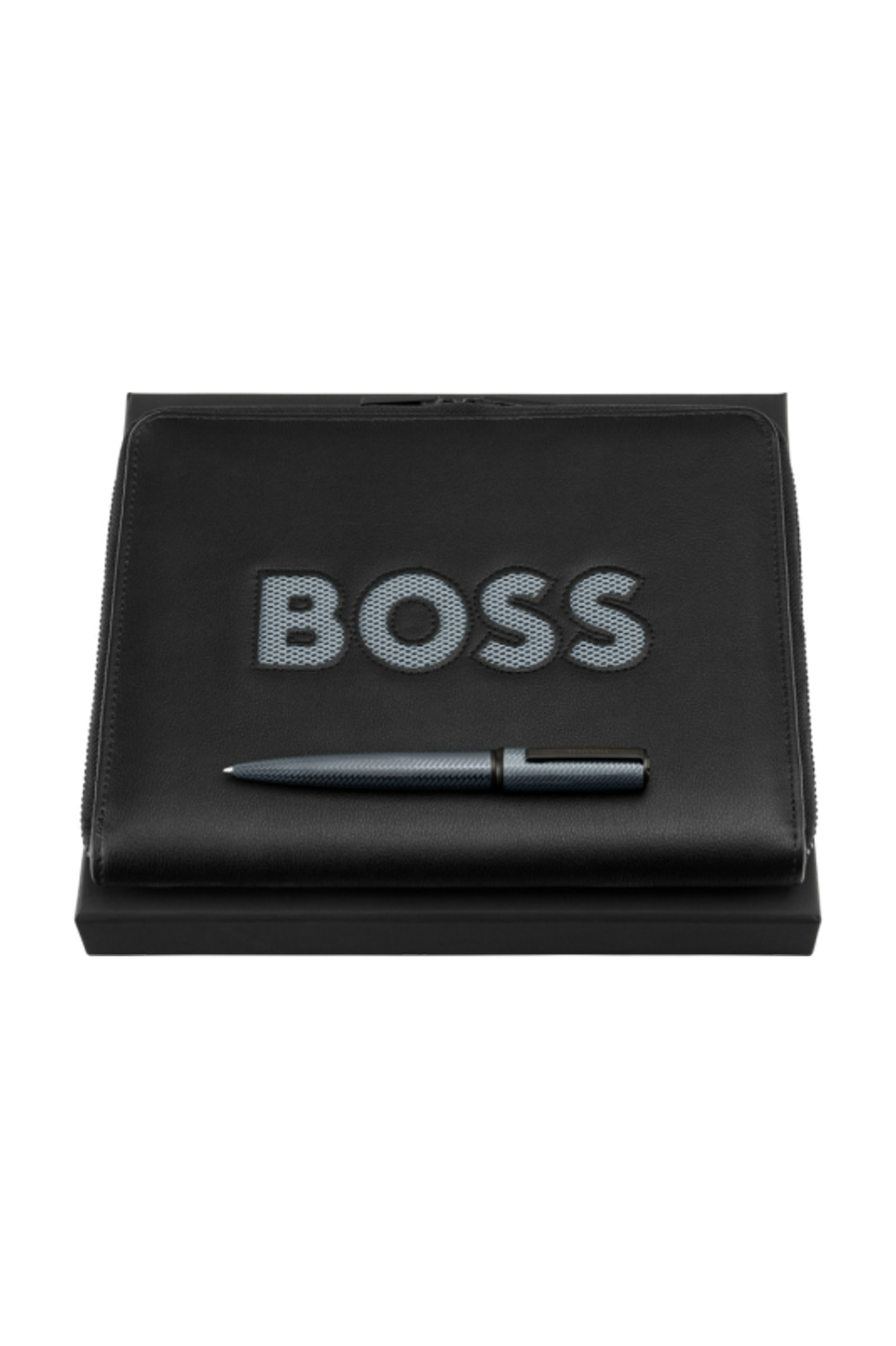 Parure HUGO BOSS (stylo bille & conférencier A5)